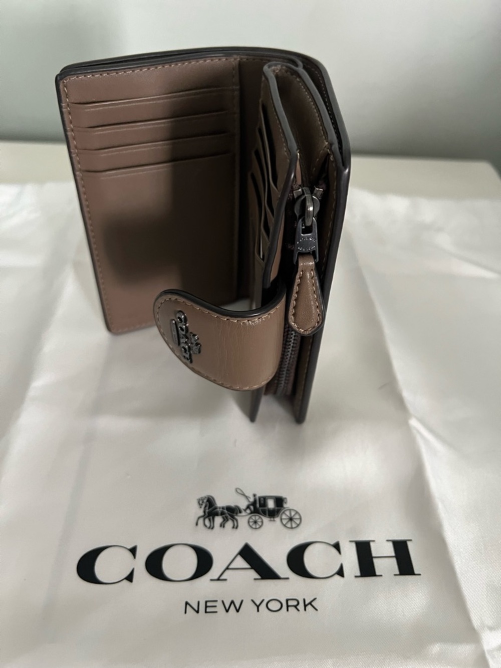 Coach Large Rowan Satchel And Matching Wallet - Picture 14 of 14